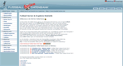 Desktop Screenshot of fussball-serien.com